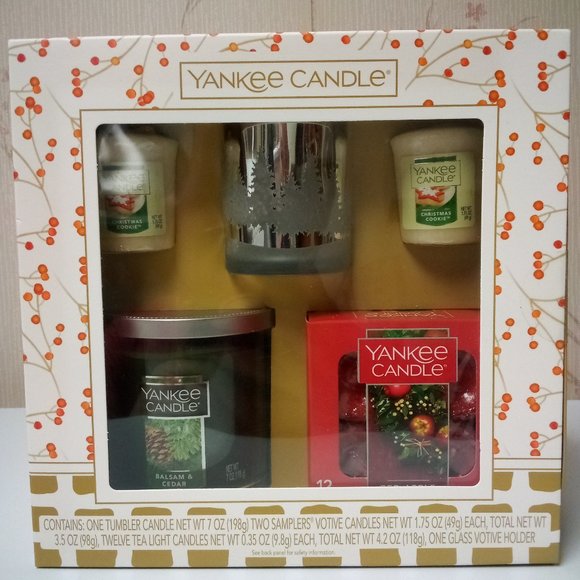 Yankee Candle Accents Yankee Candle Holiday Gift Box New Sealed 4